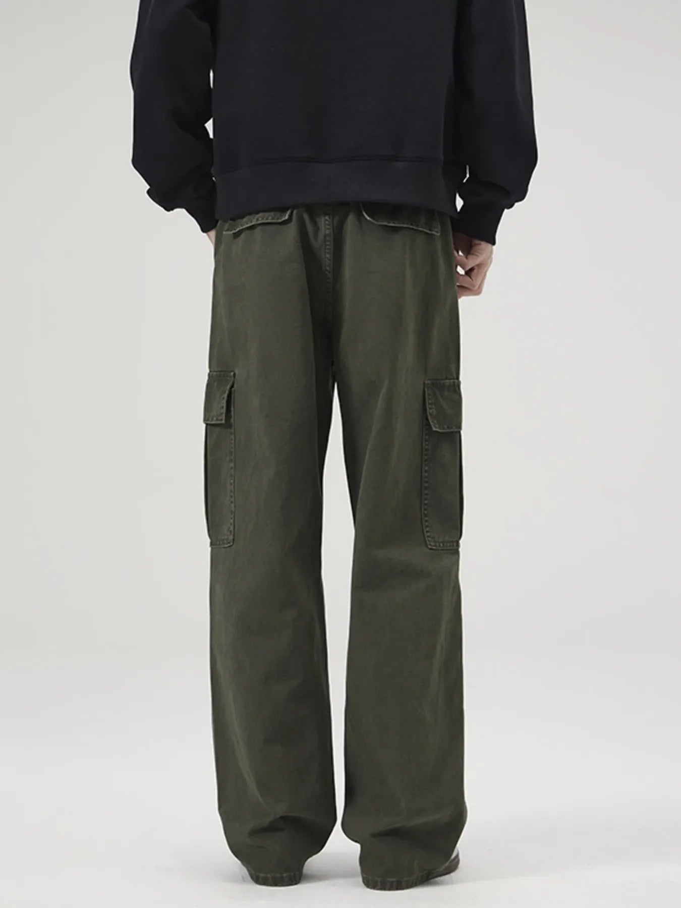 Men's Full Size Loose Fit Cargo Pants Plus Size