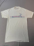 VTG New Jersey Shore T-shirt 1980s Pepsi Kite Surfing Tee -L
