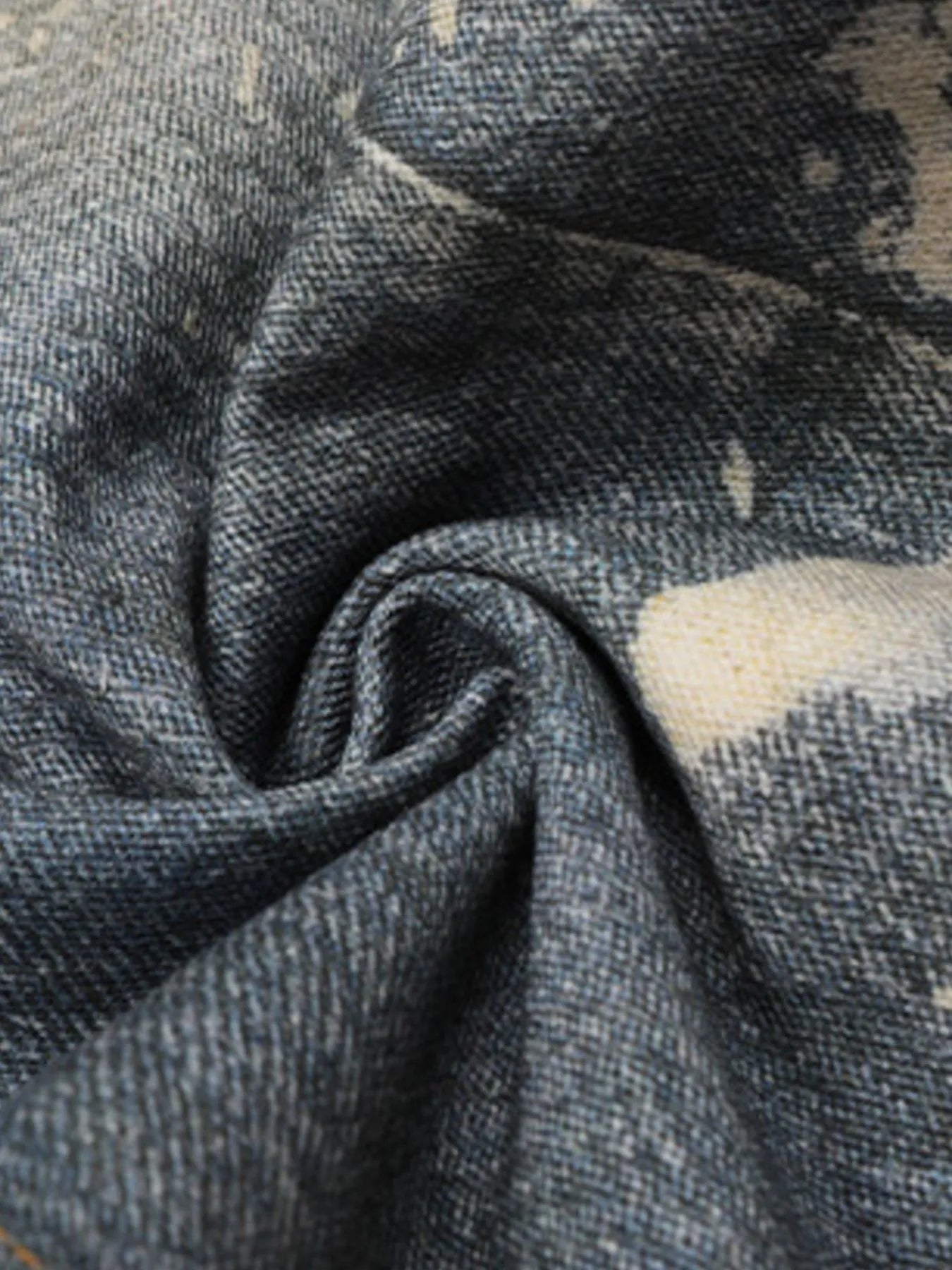 Men's Vintage Wide Leg Denim Jeans