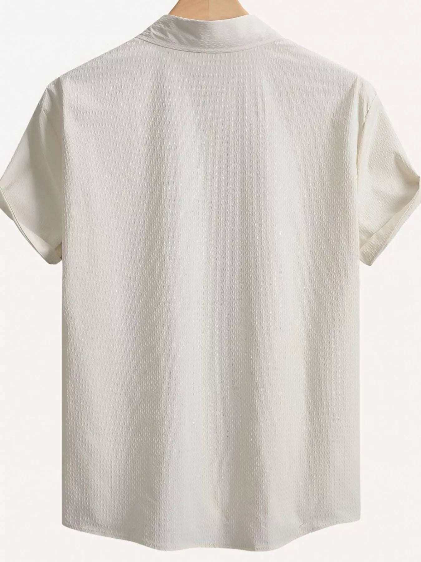 Men's Full Size Short-Sleeve Casual Shirt Plus Size