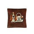 Baha Ranch Basset Hound Shop Nap Repeat Pillow Case Made in America