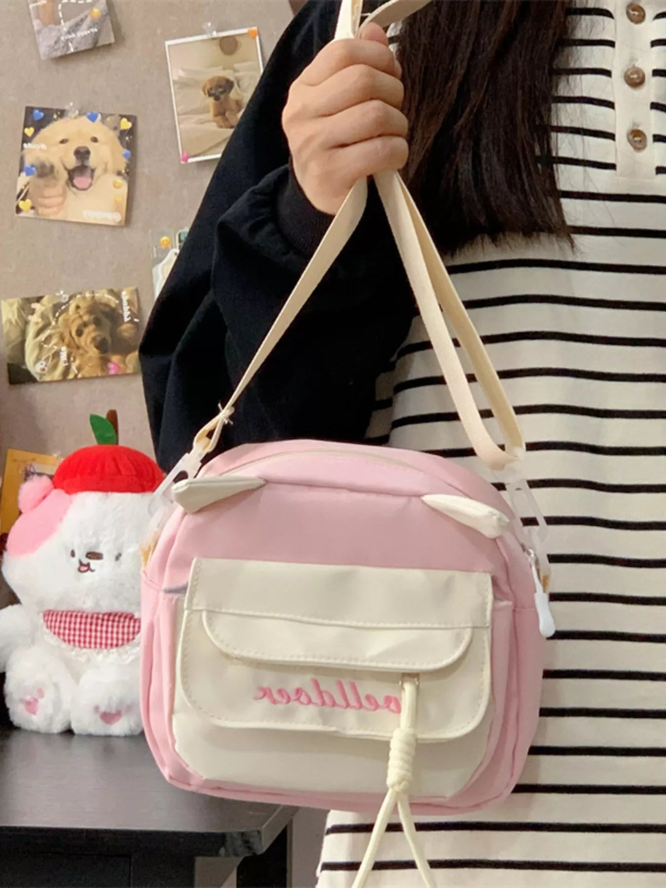 Adjustable Strap Crossbody Bag