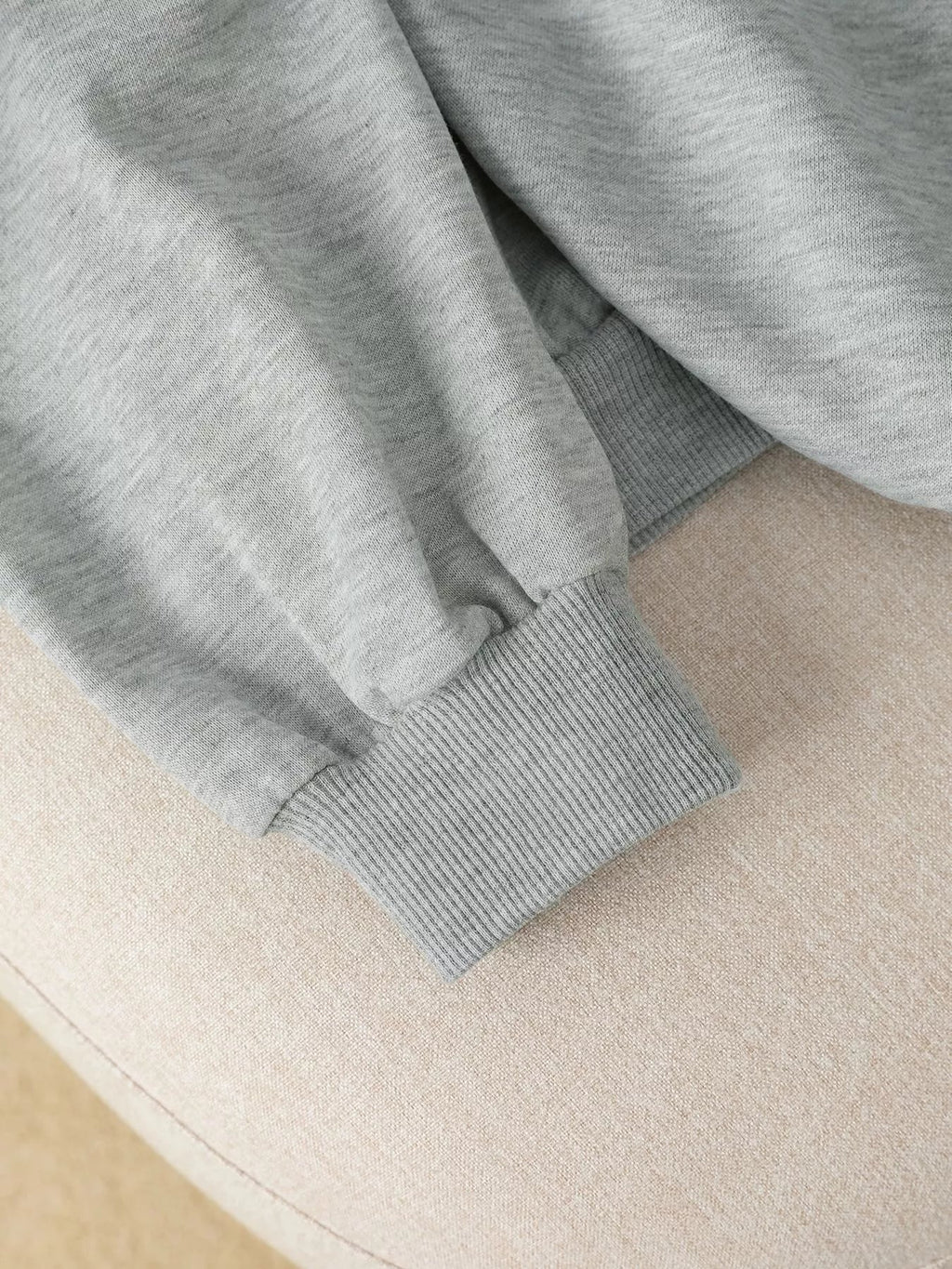 Bow Embroidered Long Sleeve Hoodie