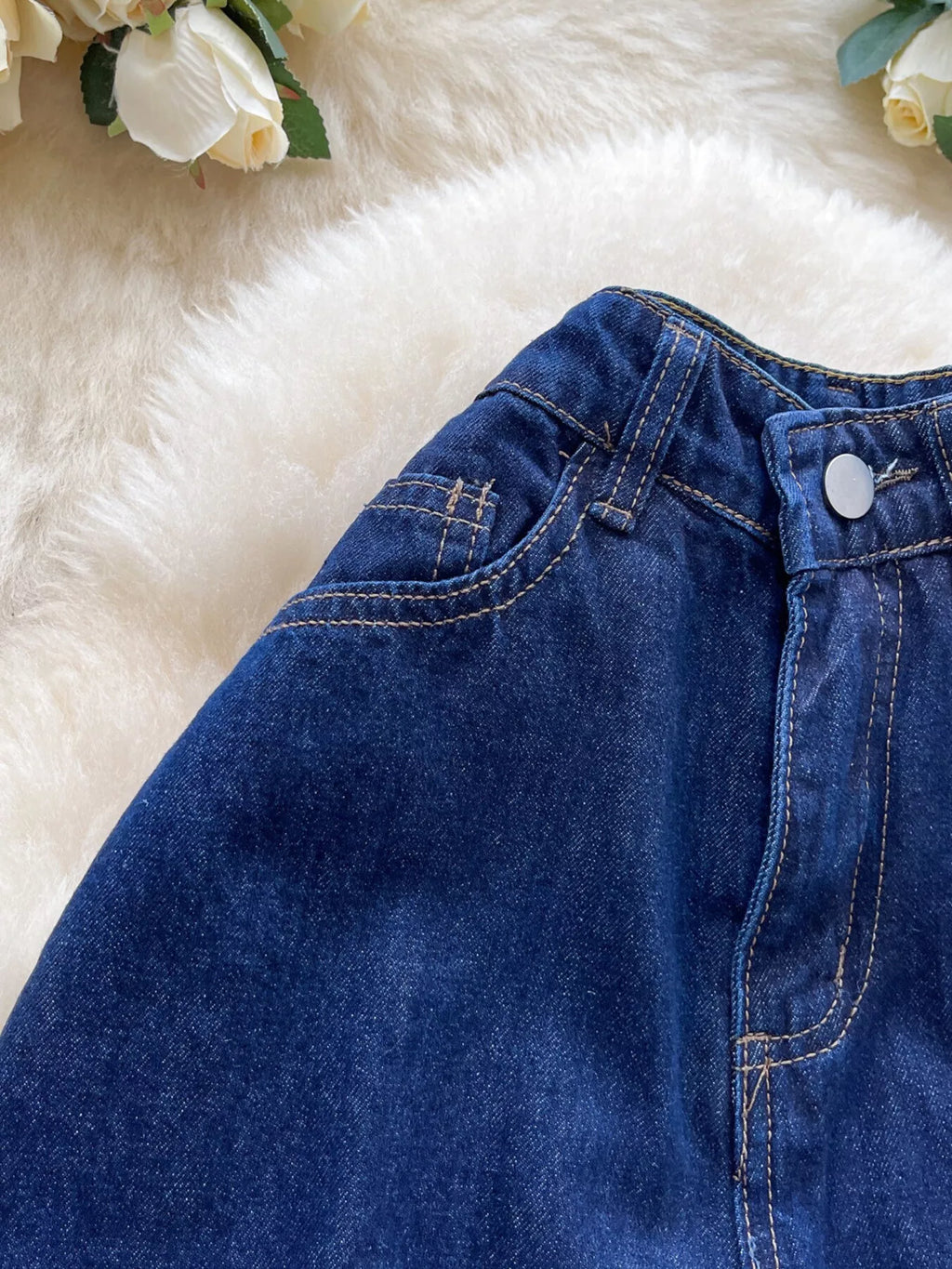 High Waist Wide Leg Jeans