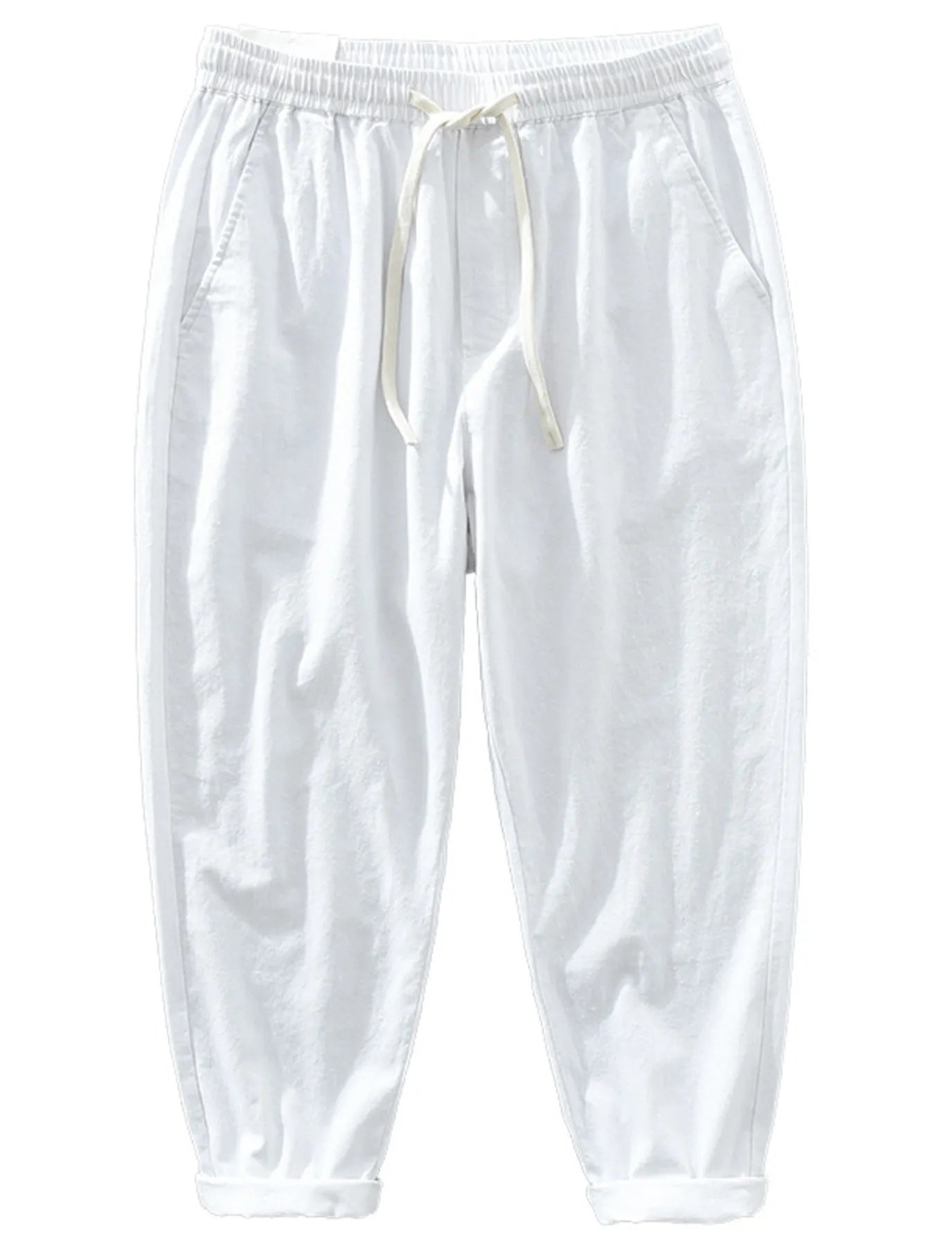 Men's Full Size Drawstring Loose Fit Joggers Plus Size