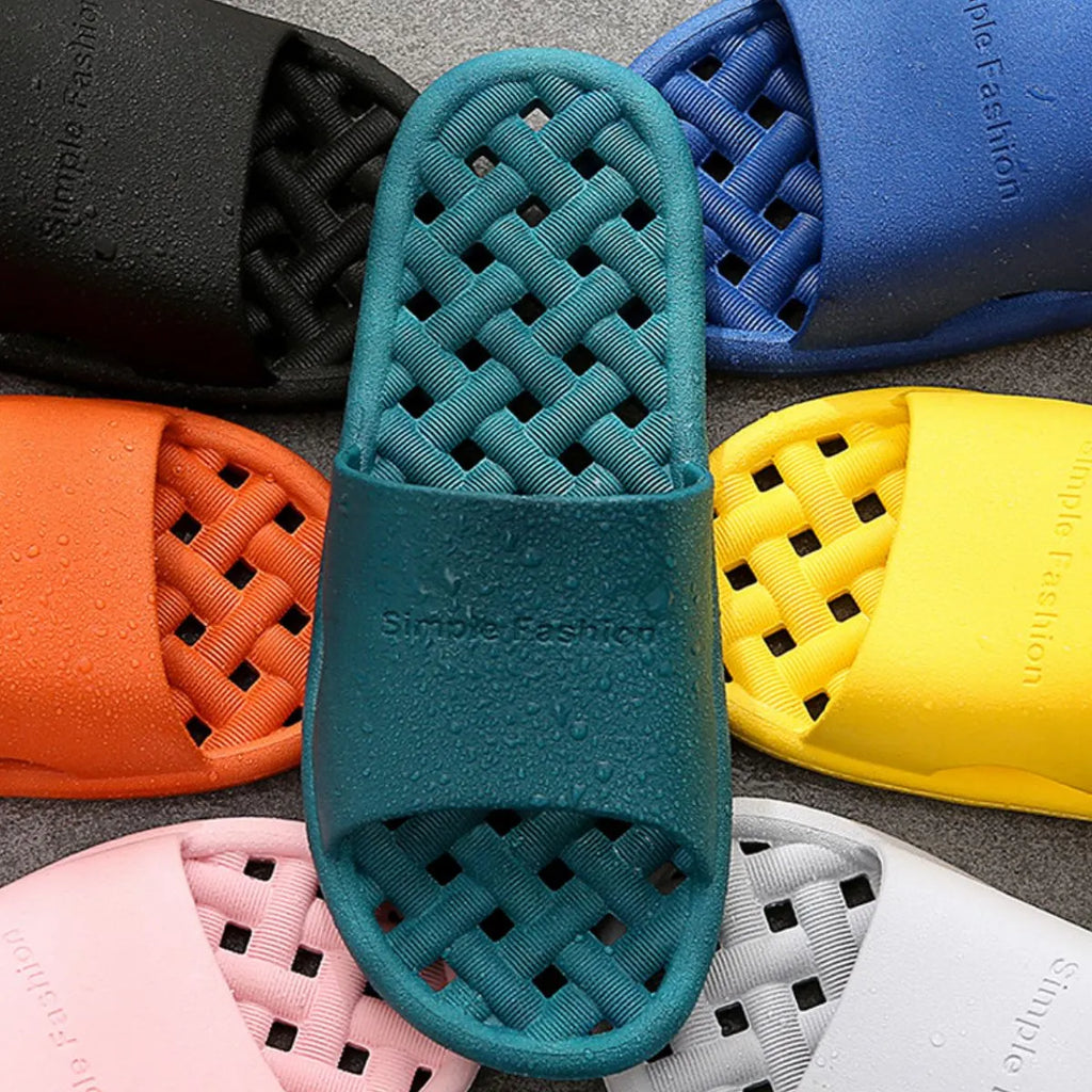 Open Toe Platform Slippers