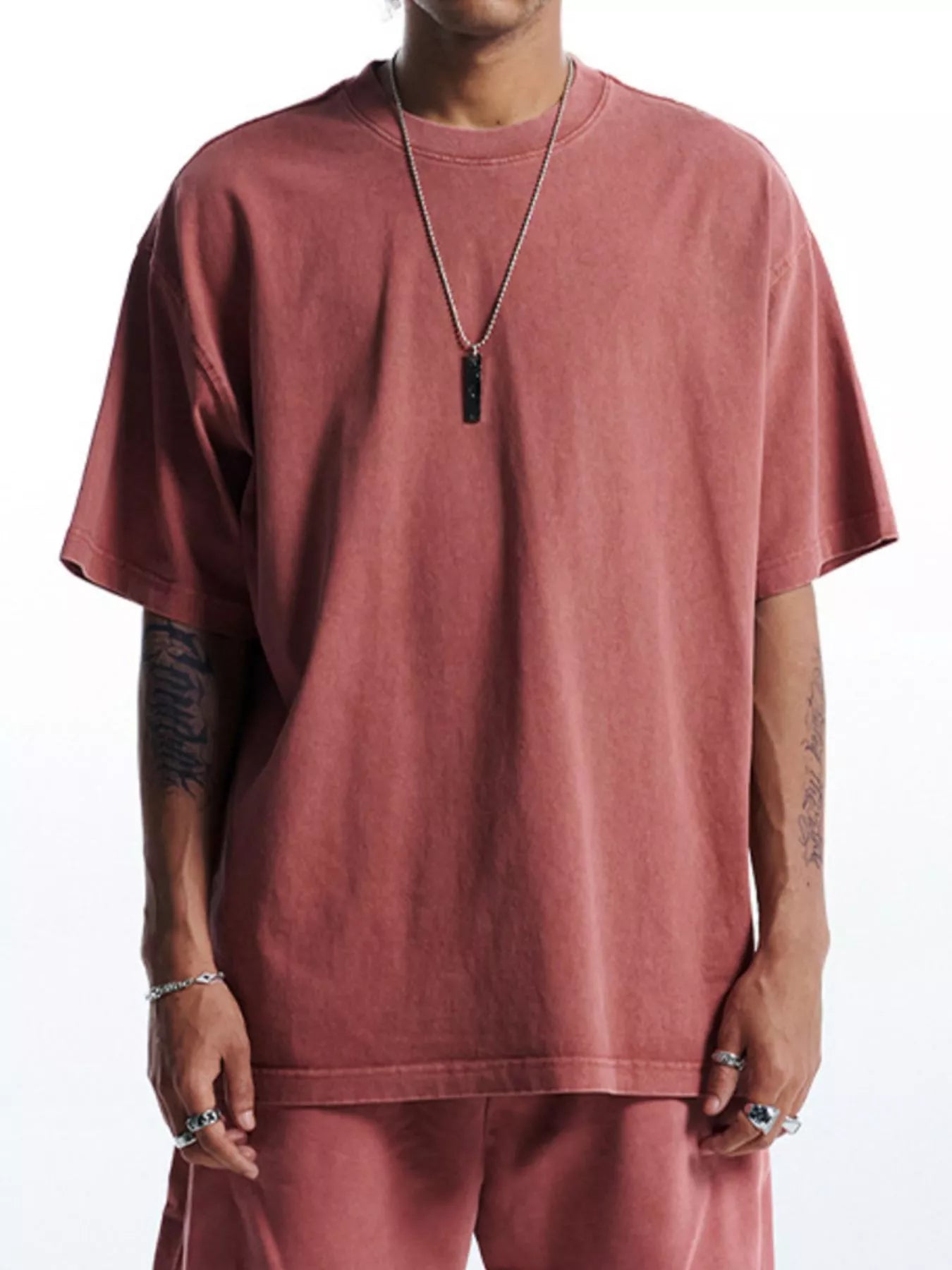 Men's Round Neck Short Sleeve T-Shirt