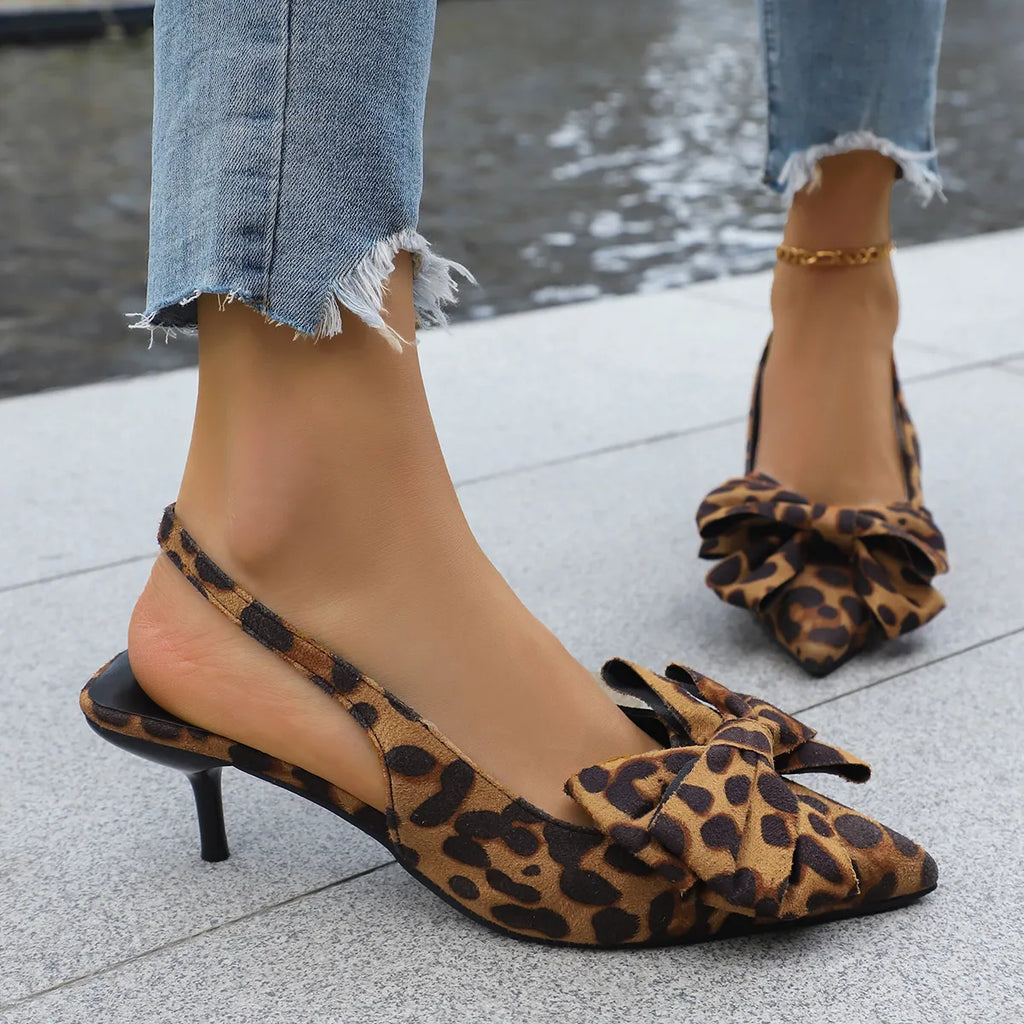 Slingback Pointed Toe Pumps