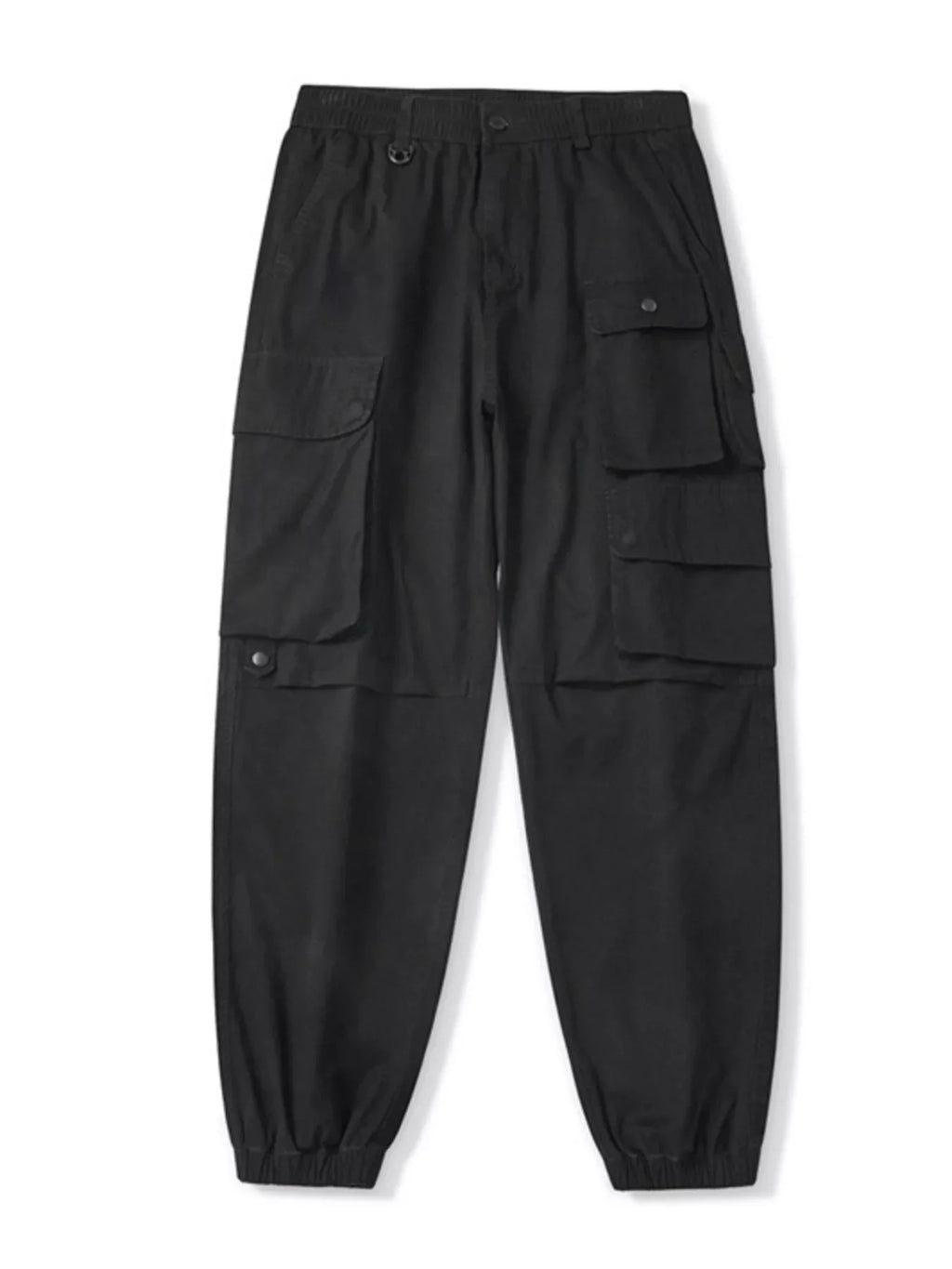 Men's Plus Size Relaxed Fit Multi-Pocket Cargo Pants