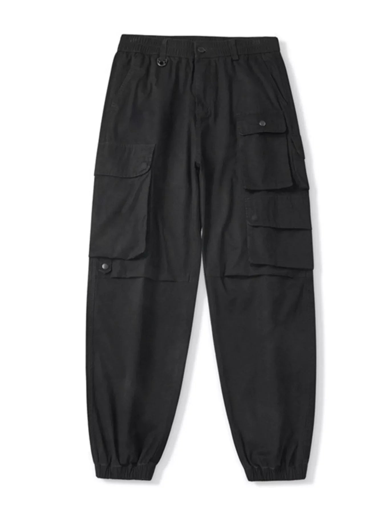 Men's Plus Size Relaxed Fit Multi-Pocket Cargo Pants