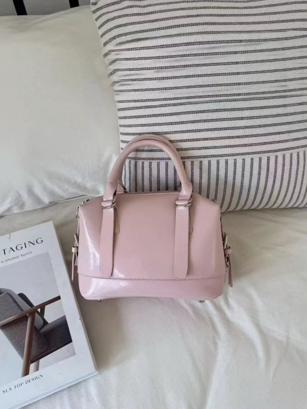 Vintage Leather Crossbody Bag