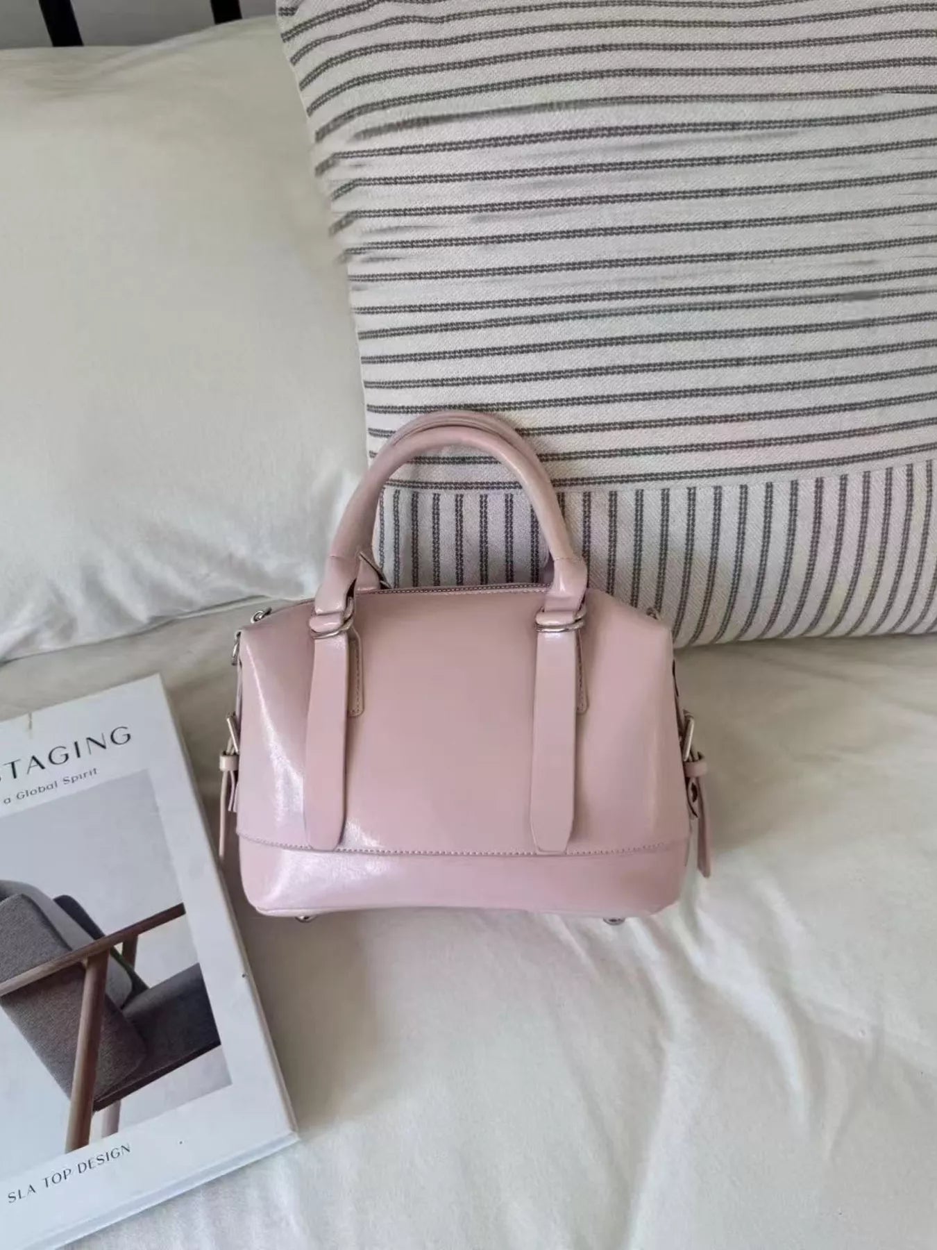 Vintage Leather Crossbody Bag