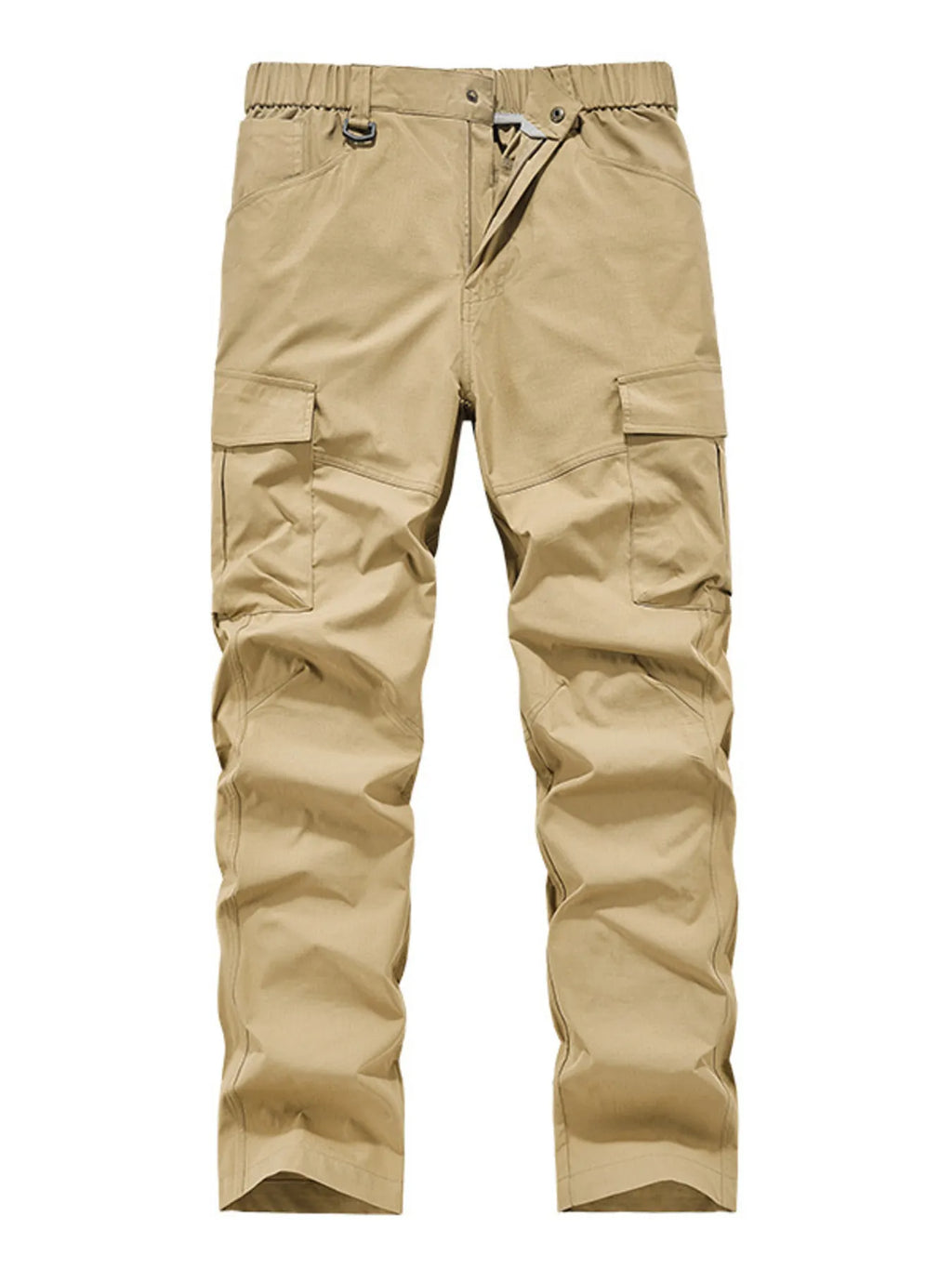 Men's Plus Size Elastic Waist Cargo Pants