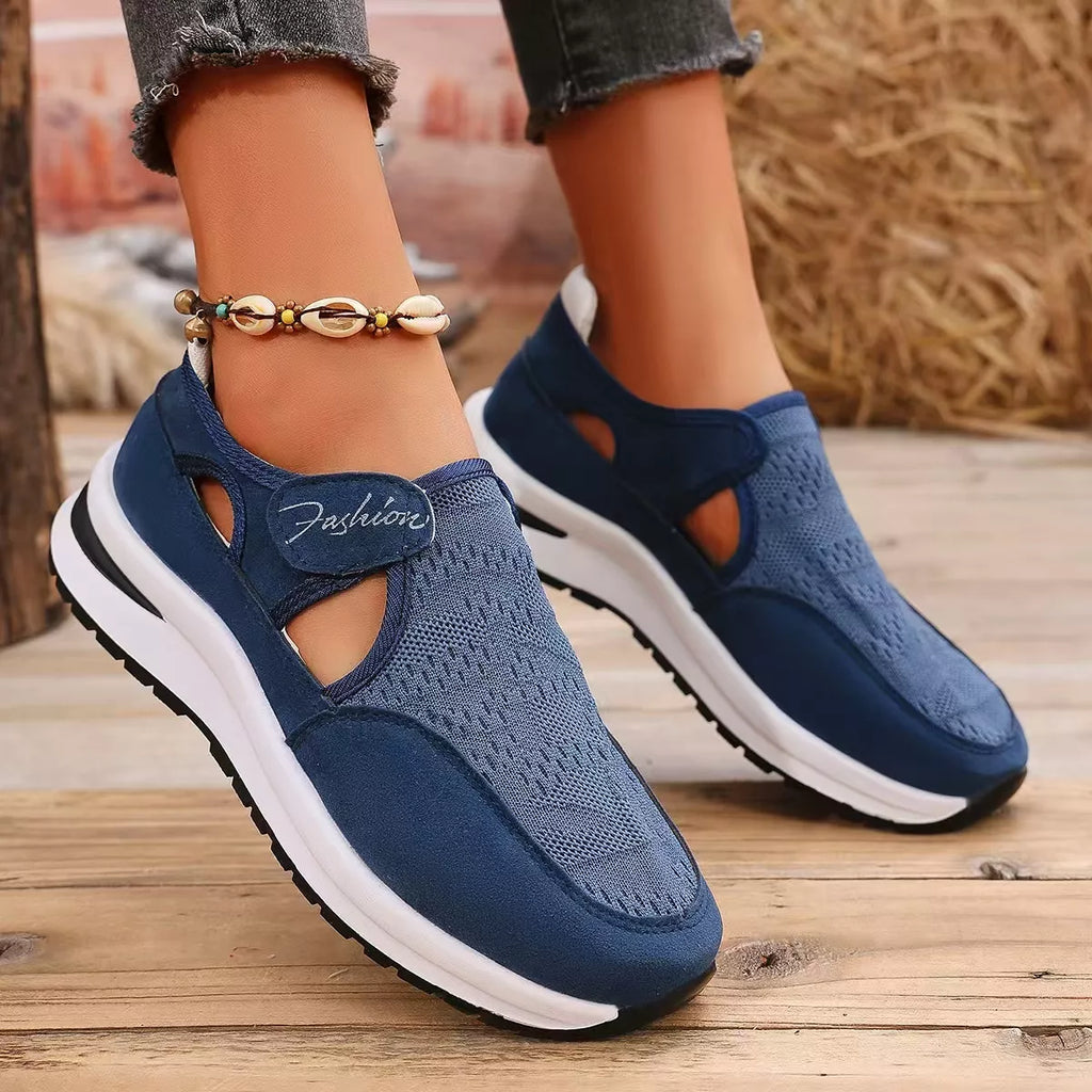 Breathable Cutout Slip-Ons