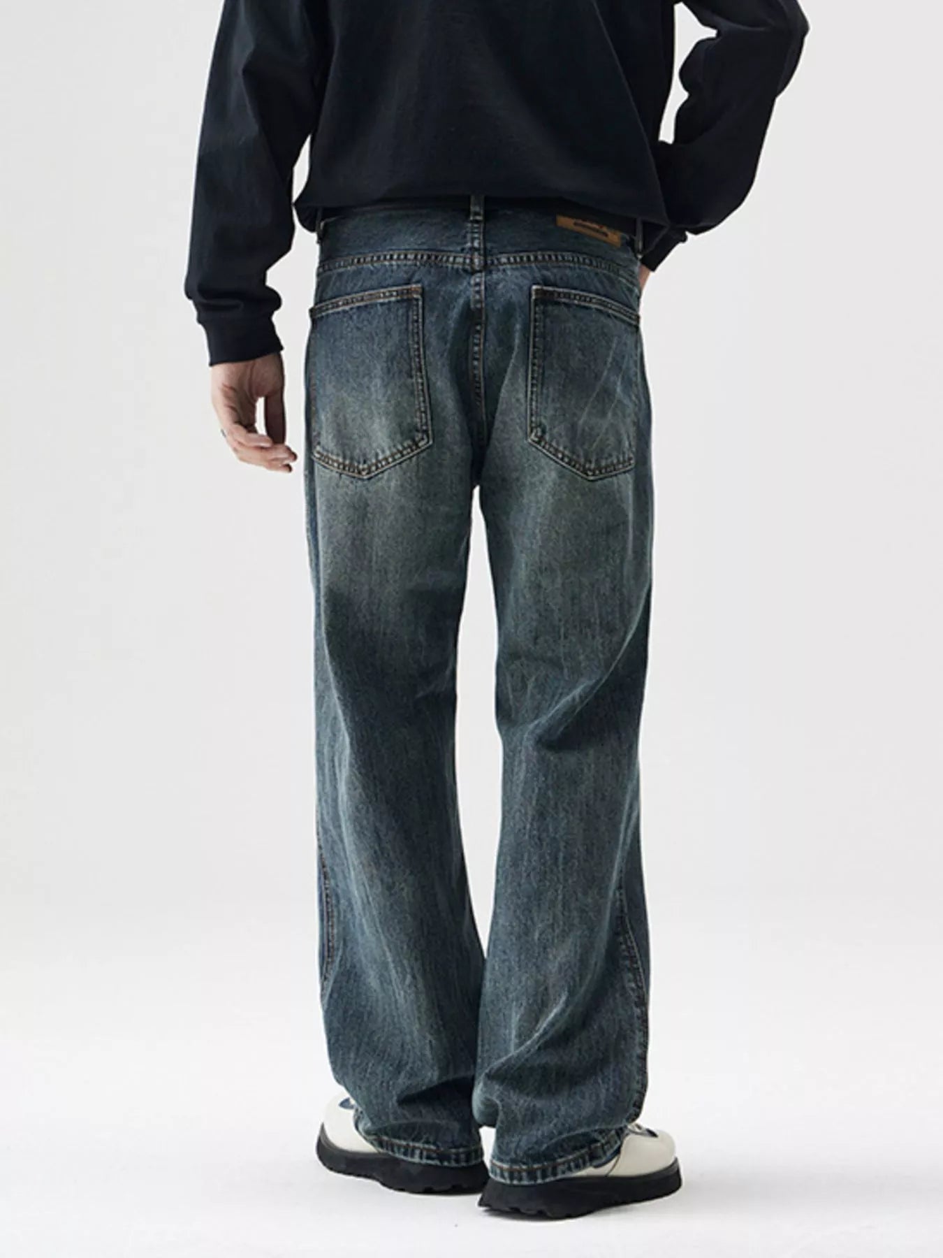 Men's Wide Leg Jeans