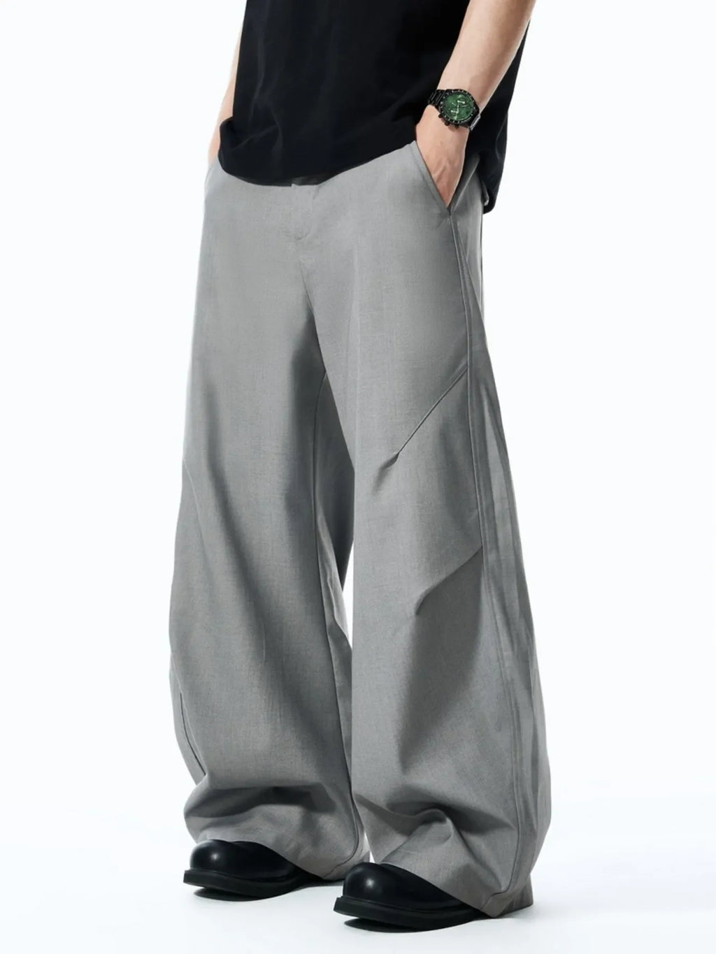Men's Wide Leg Casual Pants