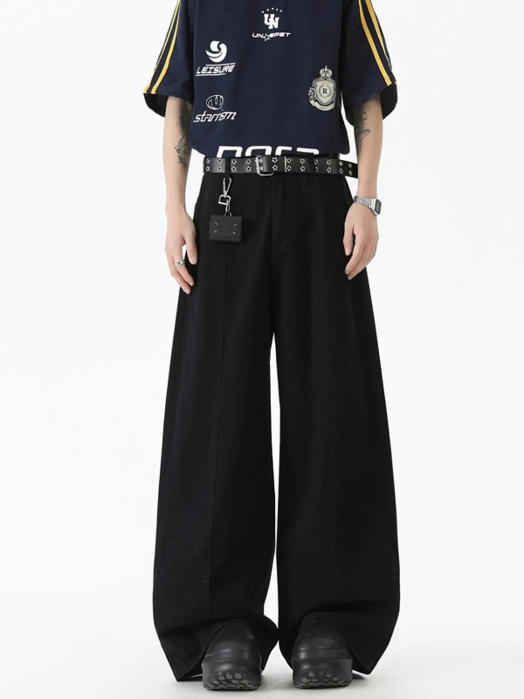 Men's Wide Leg Jeans