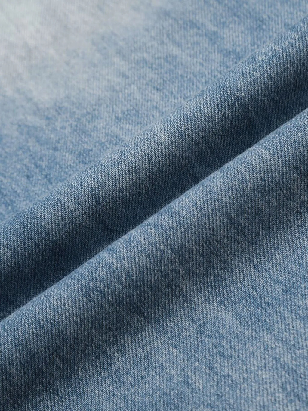 Men's Wide Leg Wash Jeans