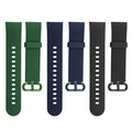 SING F LTD 3PCS Silicone Watch Straps Compatible with Xiaomi Mi Watch Lite Compatible with Redmi Watch Lite Smartwatch Replacement Watch Bands Wristbands