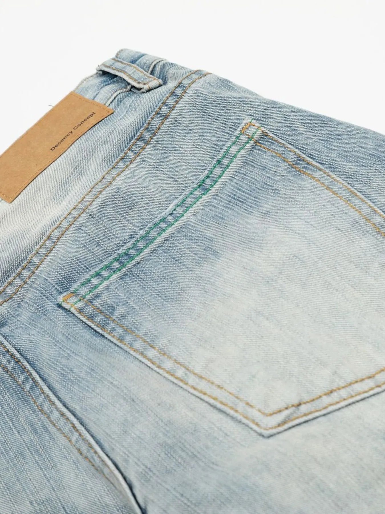 Men's Washed Wide Leg Baggy Jeans