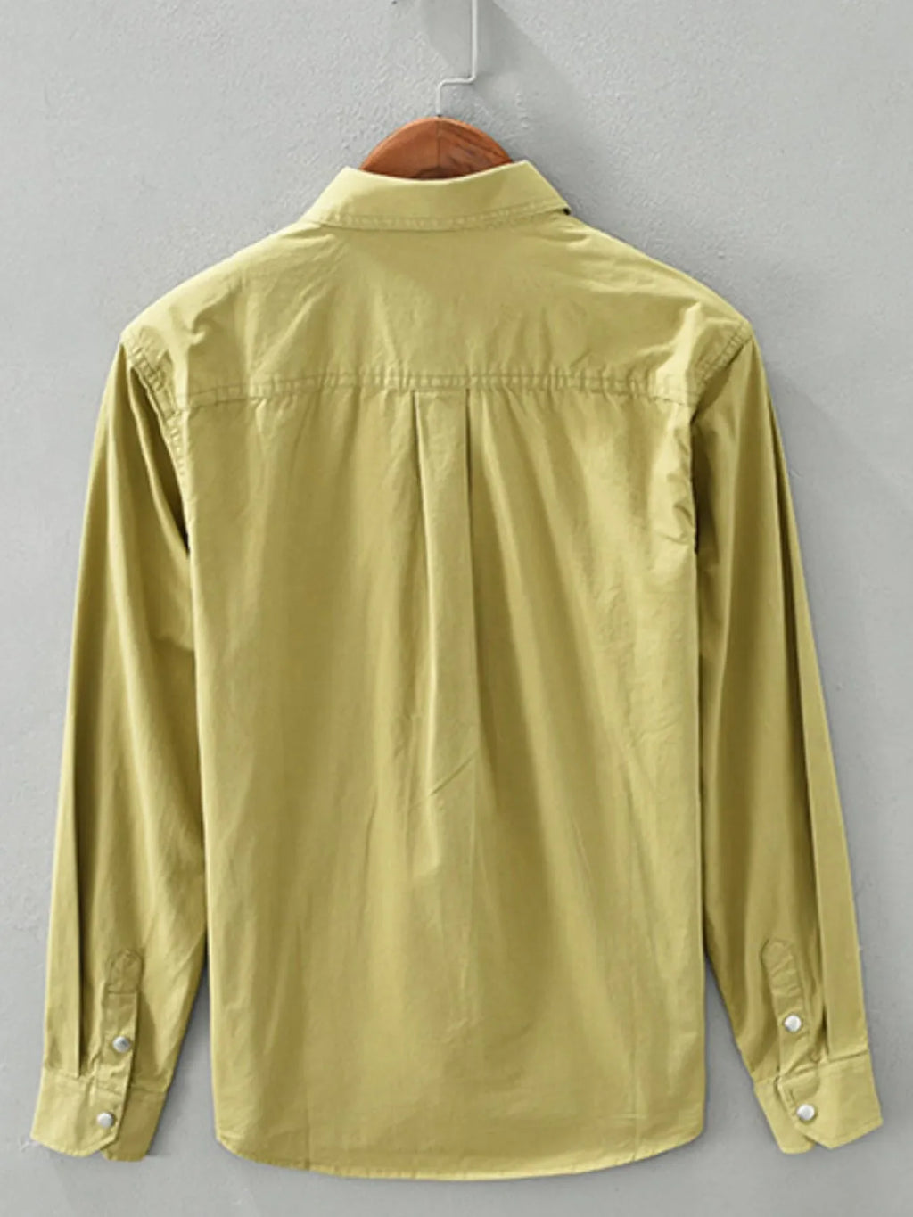Men's Plus Size Button Up Long Sleeve Shirt