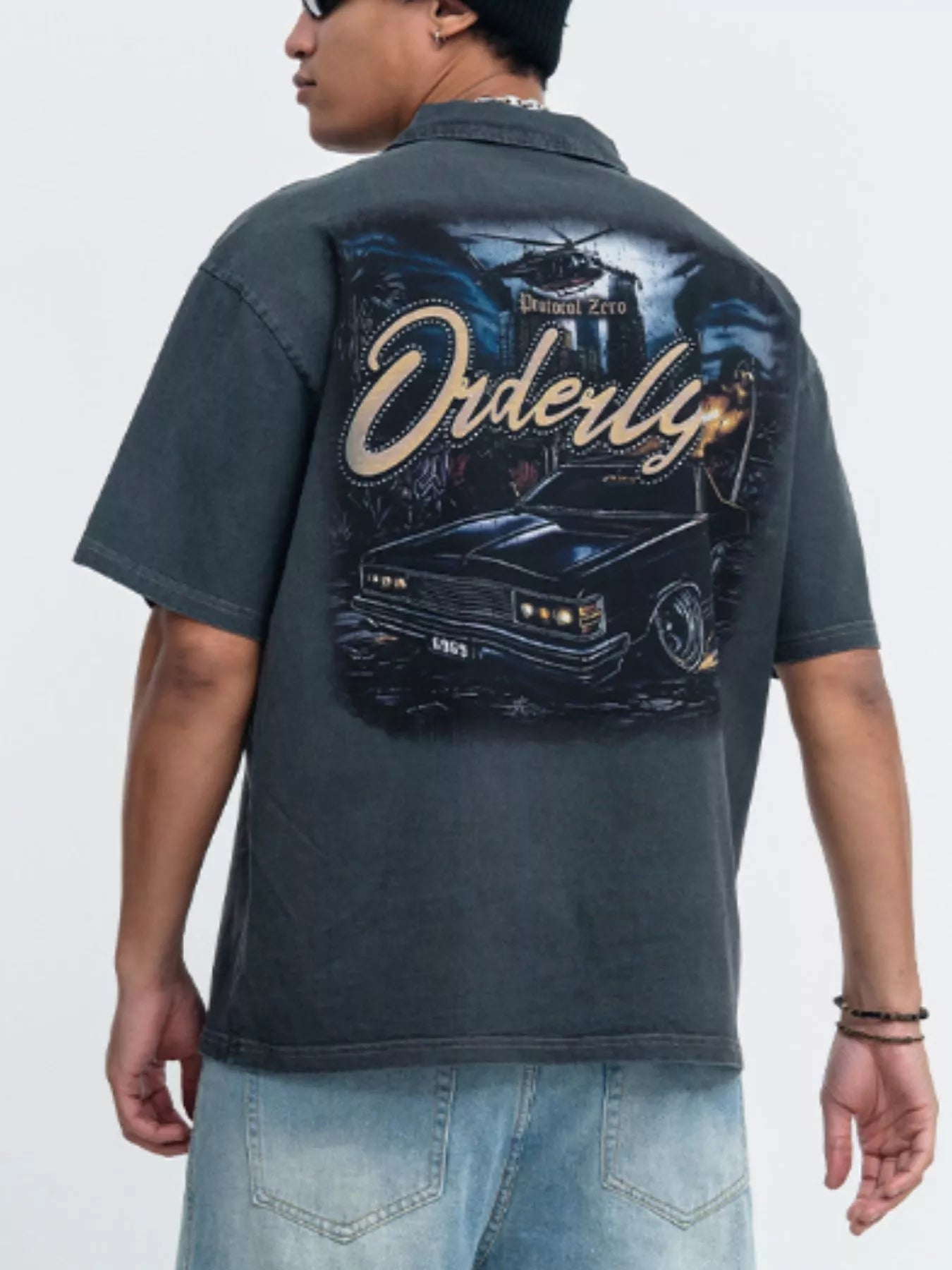 Men's Vintage Washed Graphic T-Shirt