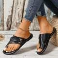 Toe Ring Buckle Sandals