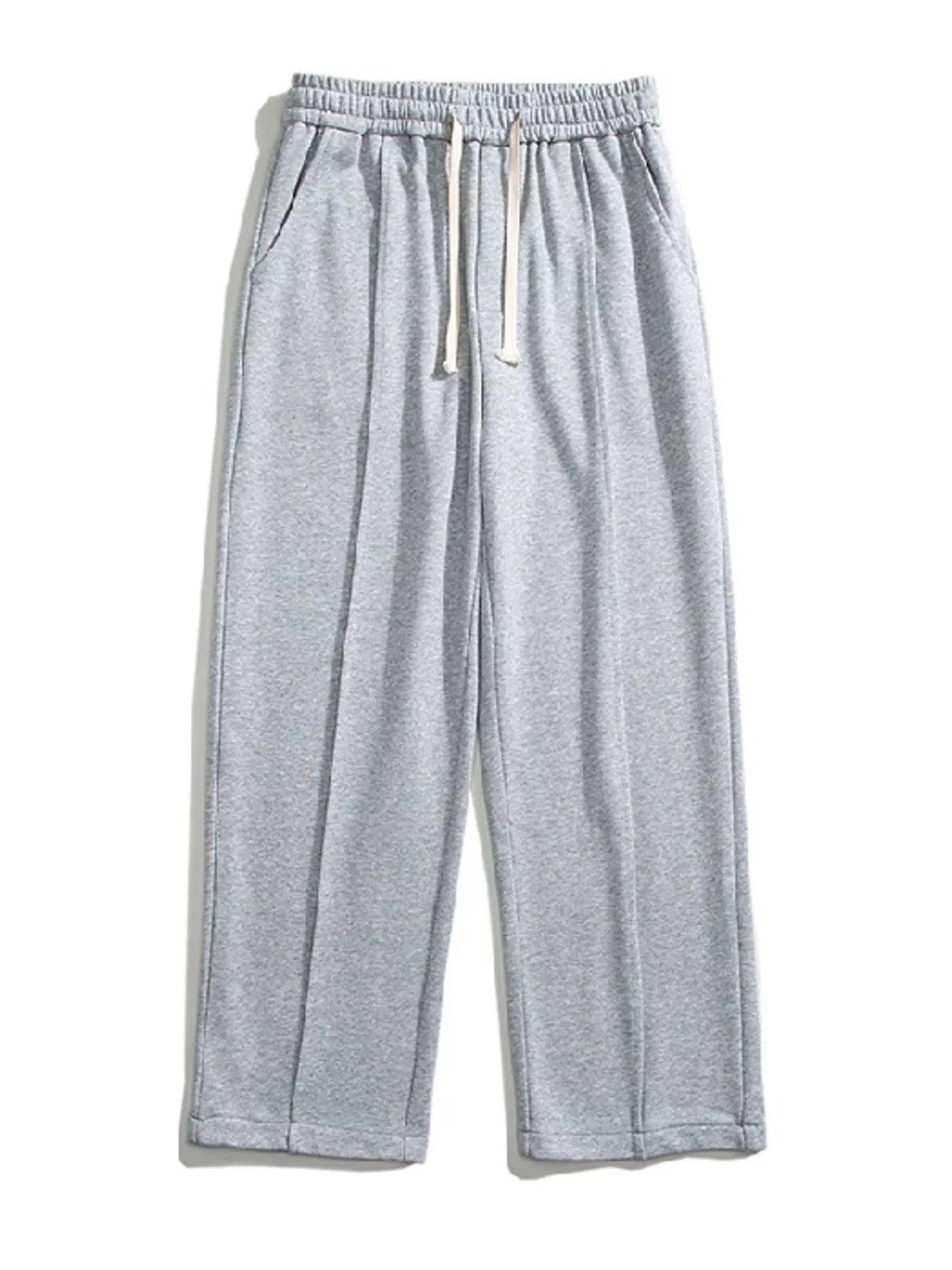 Men's Plus Size Casual Wide Leg Drawstring Pants