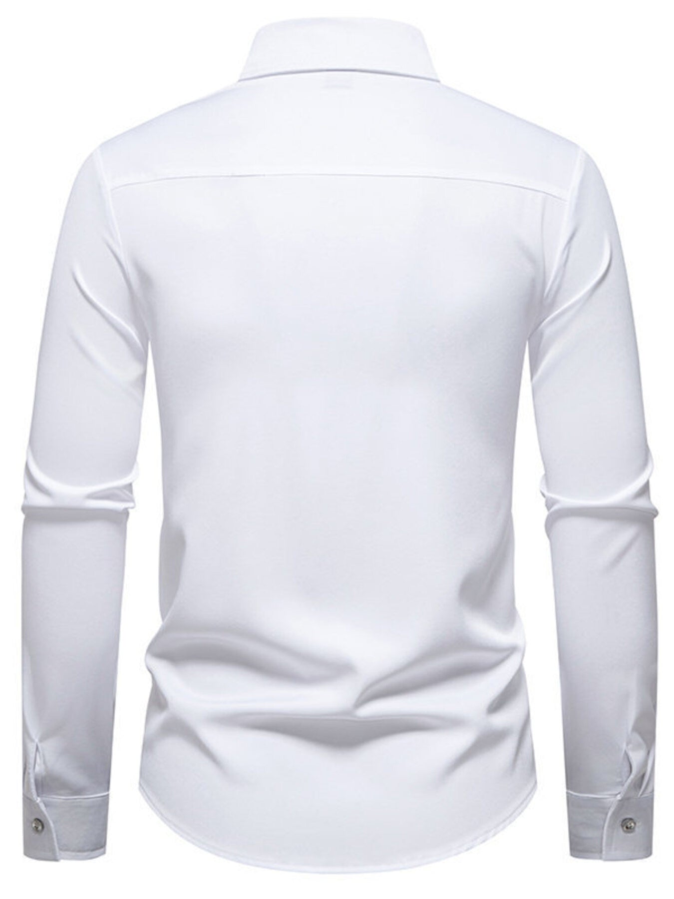 Men's Slim Fit Long Sleeve Shirt
