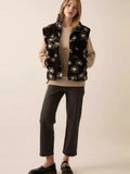 Zip Up Vest Coat with Pockets