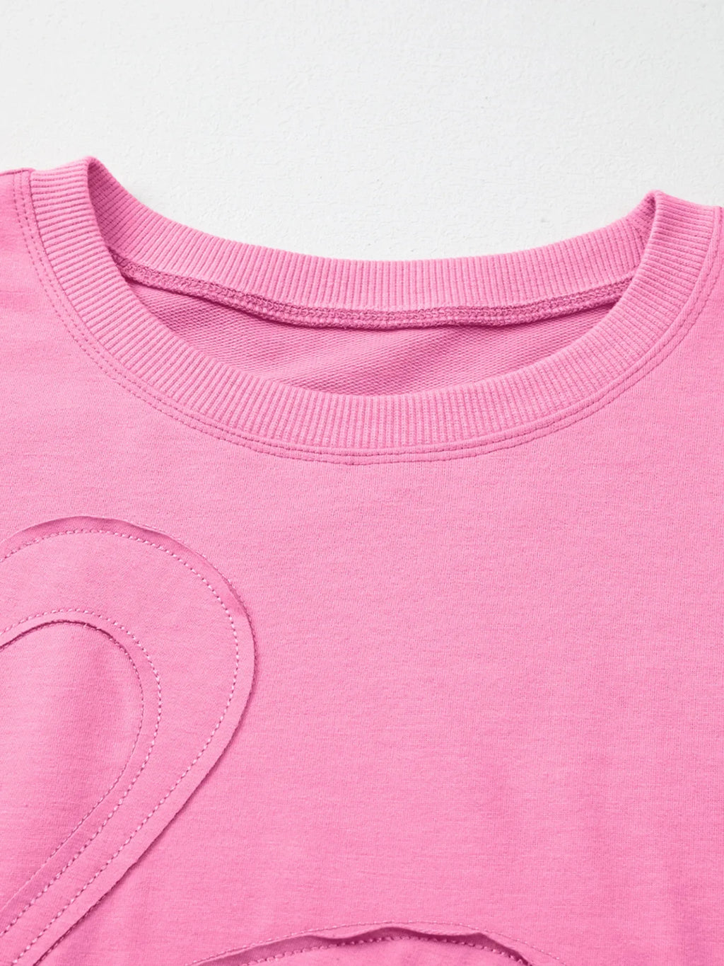 Flower Oversized Round Neck T-Shirt