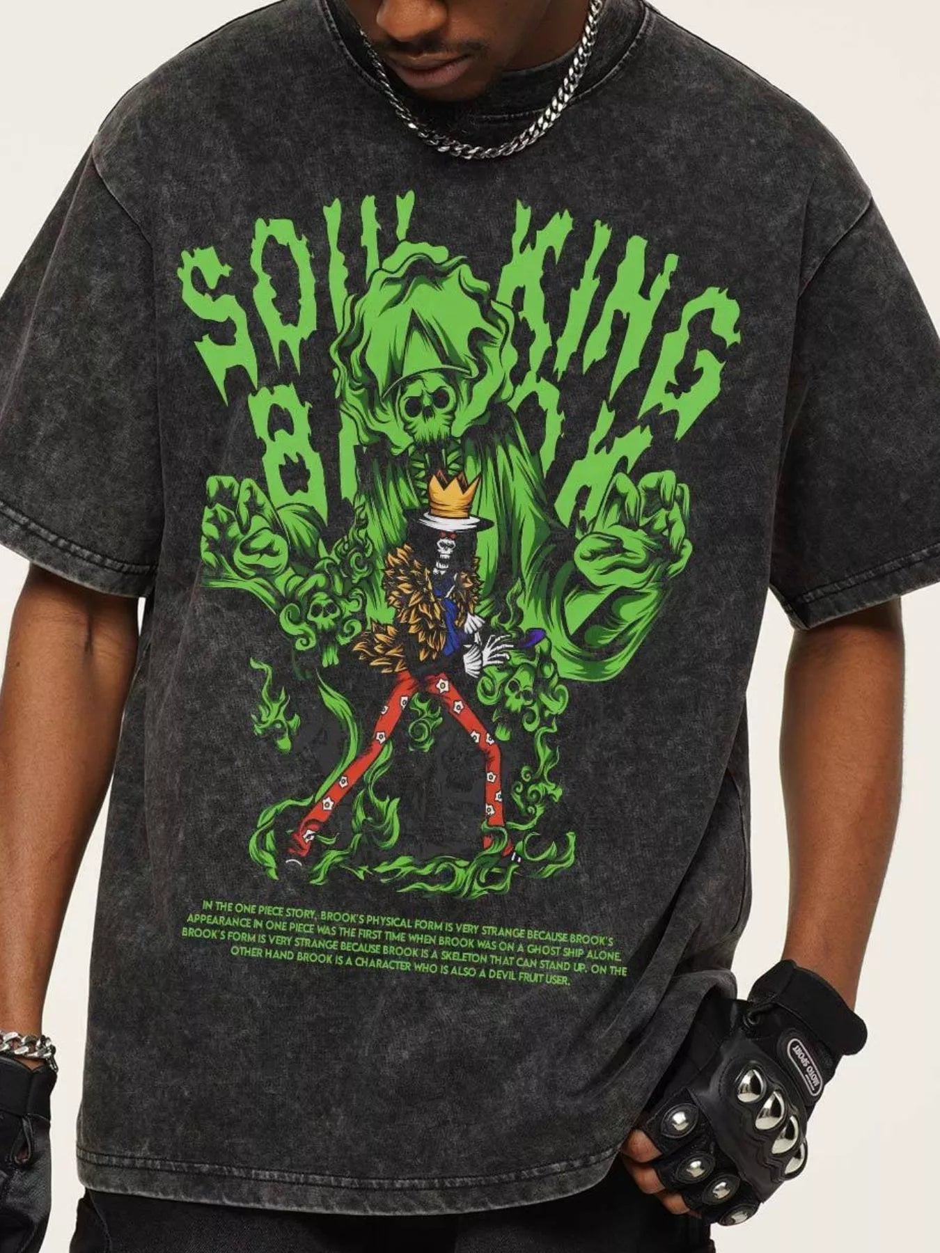 Men's Graphic Round Neck Short Sleeve T-Shirt