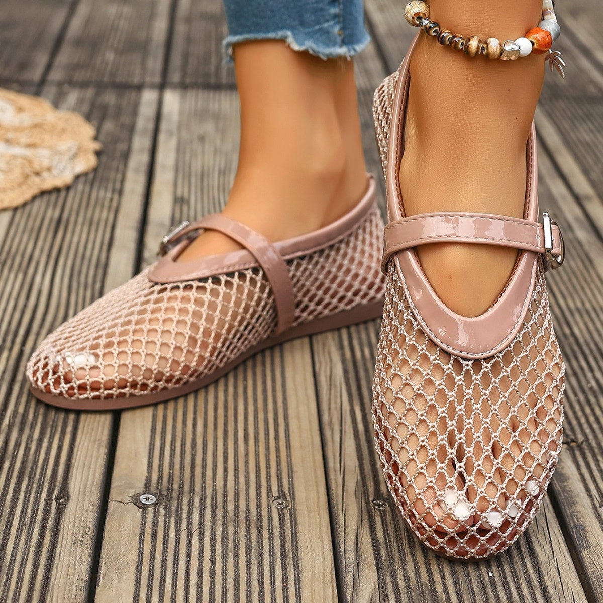 Round Toe Slip-Ons