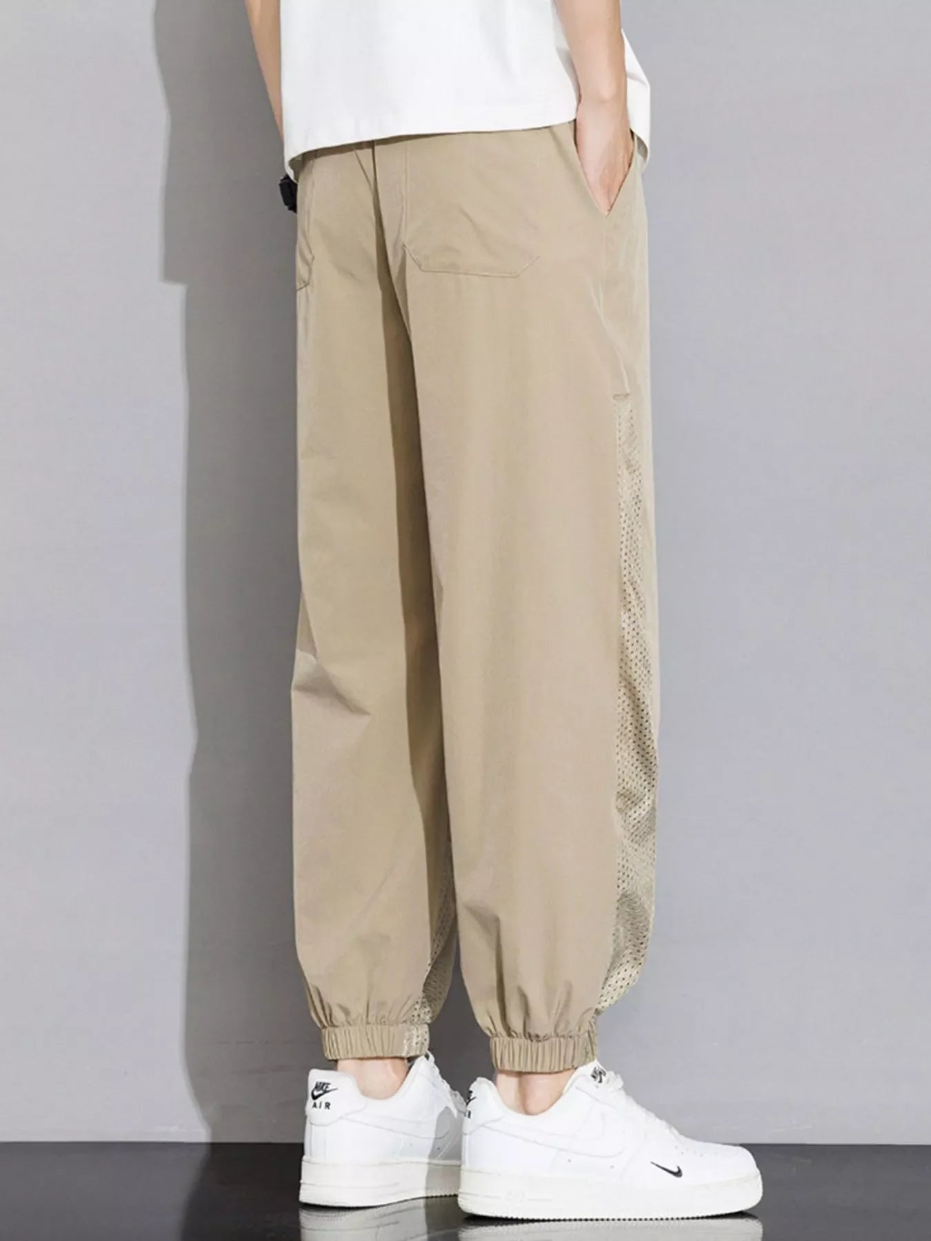 Men's Plus Size Wide Leg Pants