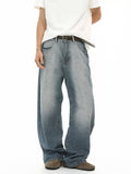 Men's Plaid Relaxed Fit Jeans