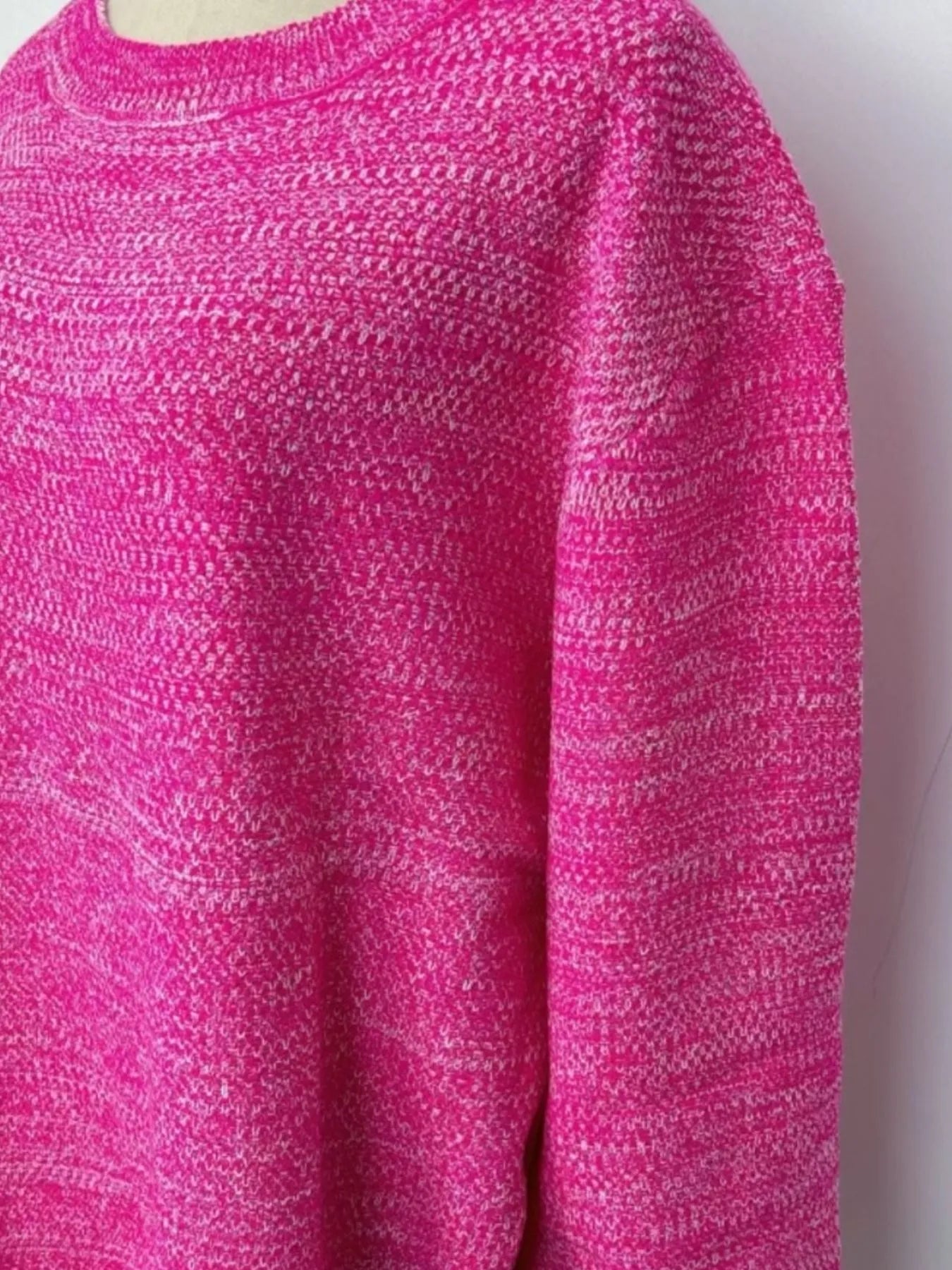 Round Neck Long Sleeve Sweater