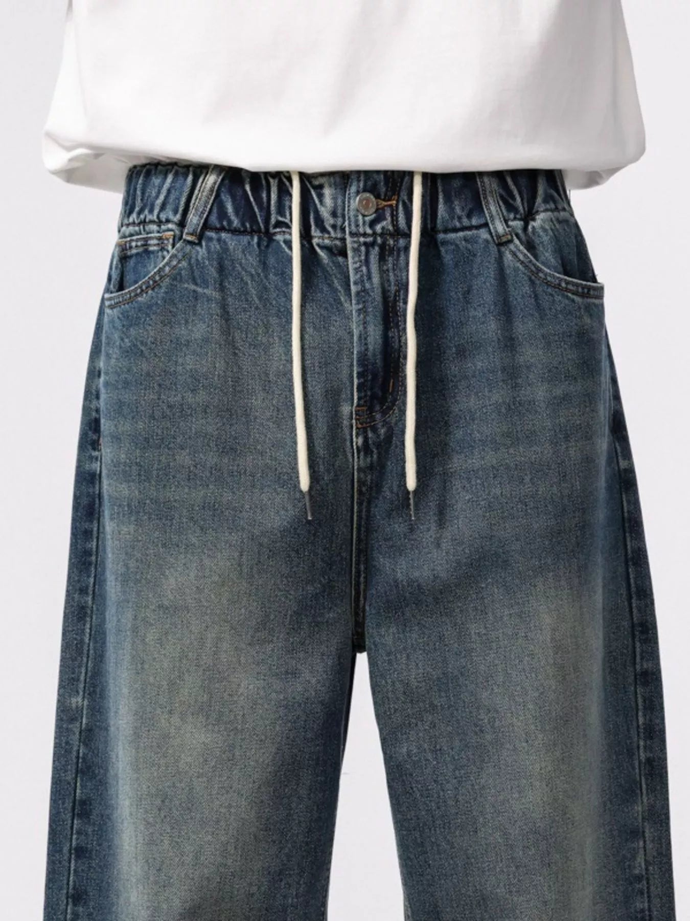 Men's Wash Relaxed Fit Jeans