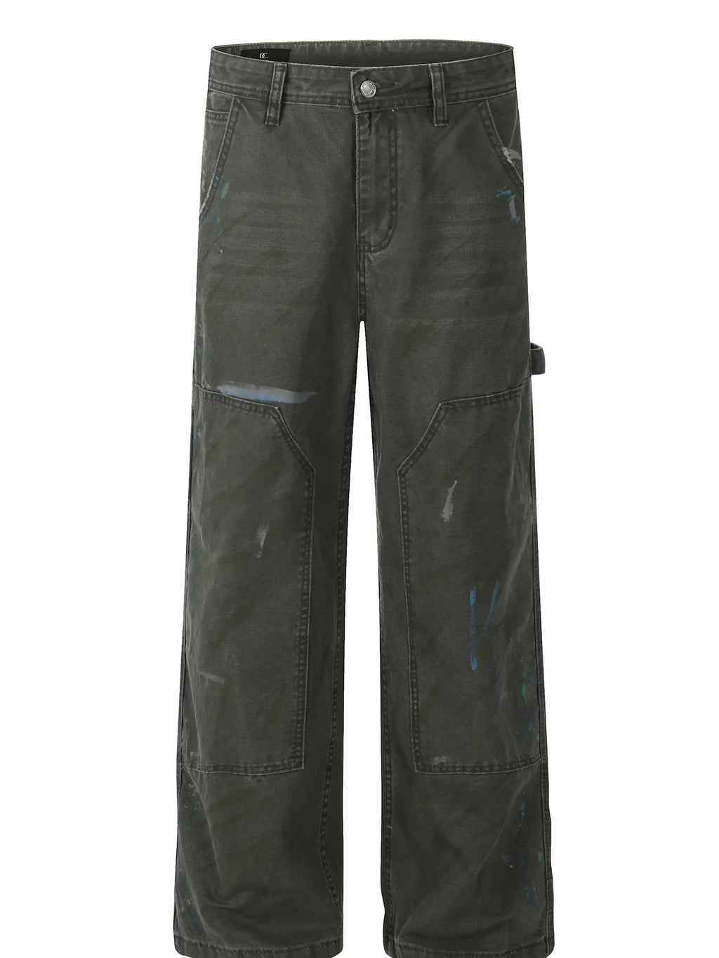 Men's Wide Leg Cargo Jeans