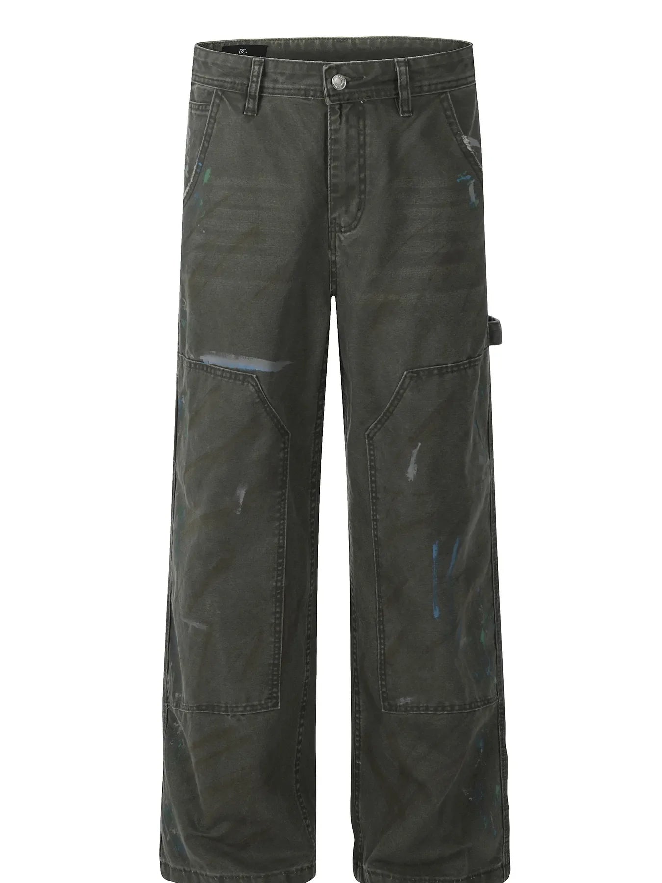 Men's Wide Leg Cargo Jeans