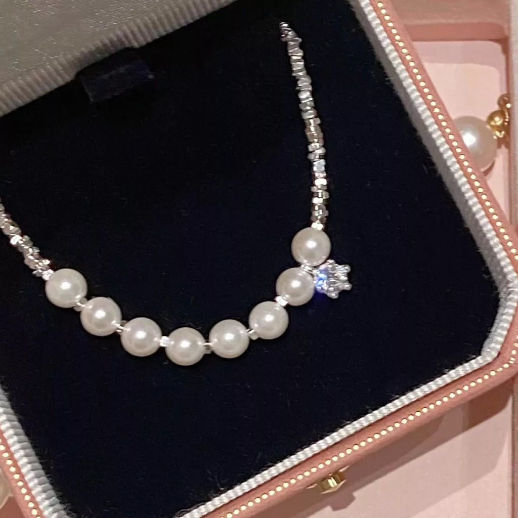 925 Sterling Silver Pearl Bracelet