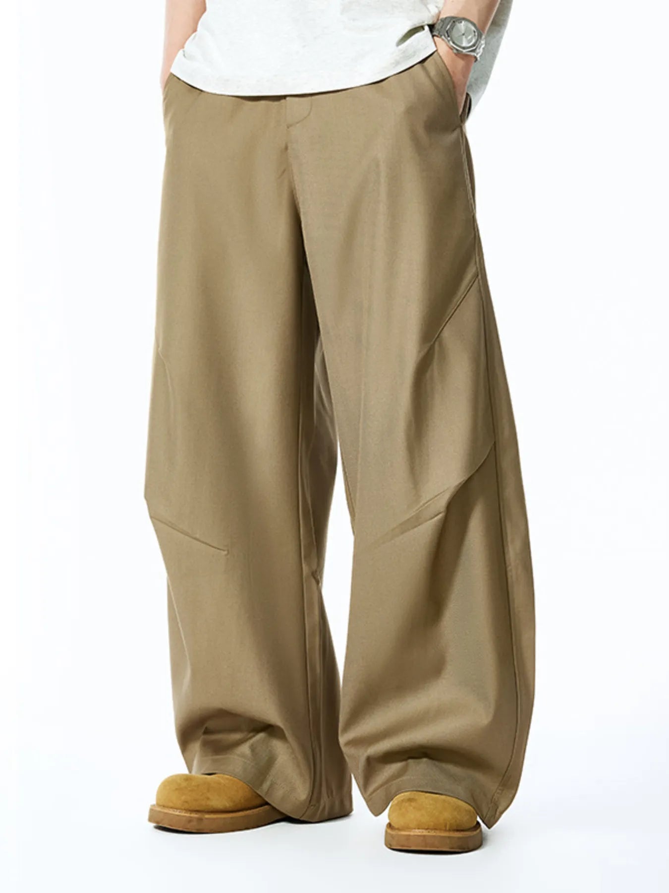 Men's Wide Leg Casual Pants