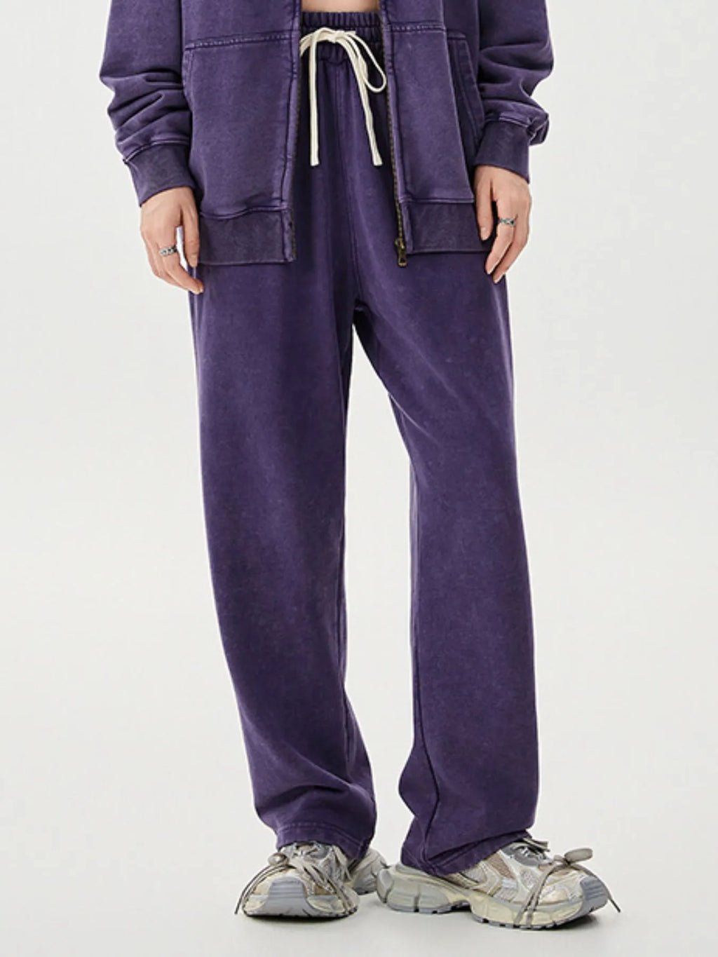 Men's Washed Relaxed Fit Sweatpants