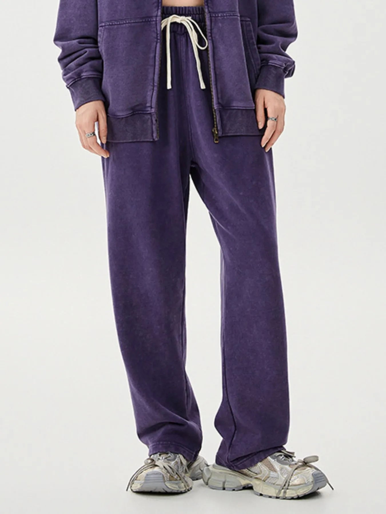 Men's Washed Relaxed Fit Sweatpants