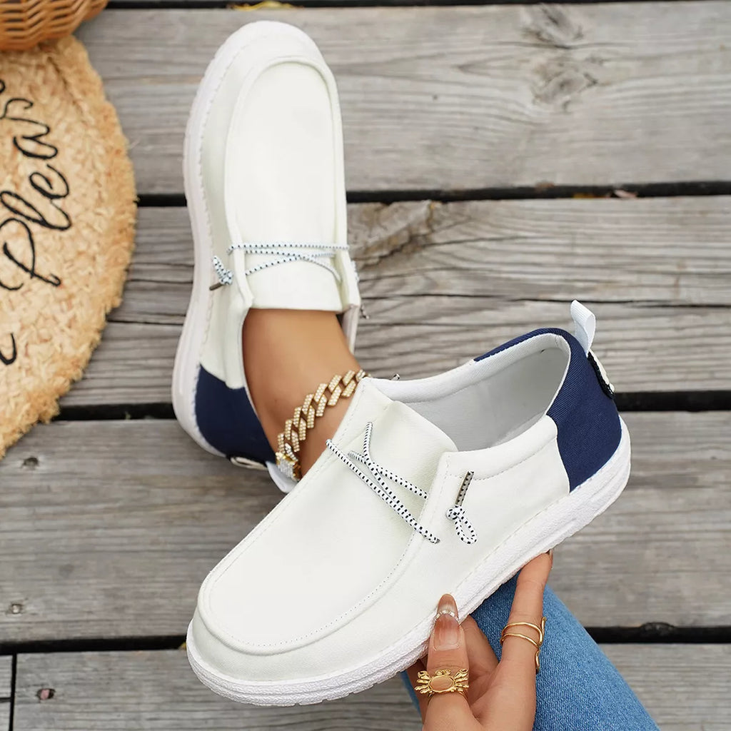 Round Toe Slip-Ons