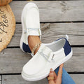 Round Toe Slip-Ons