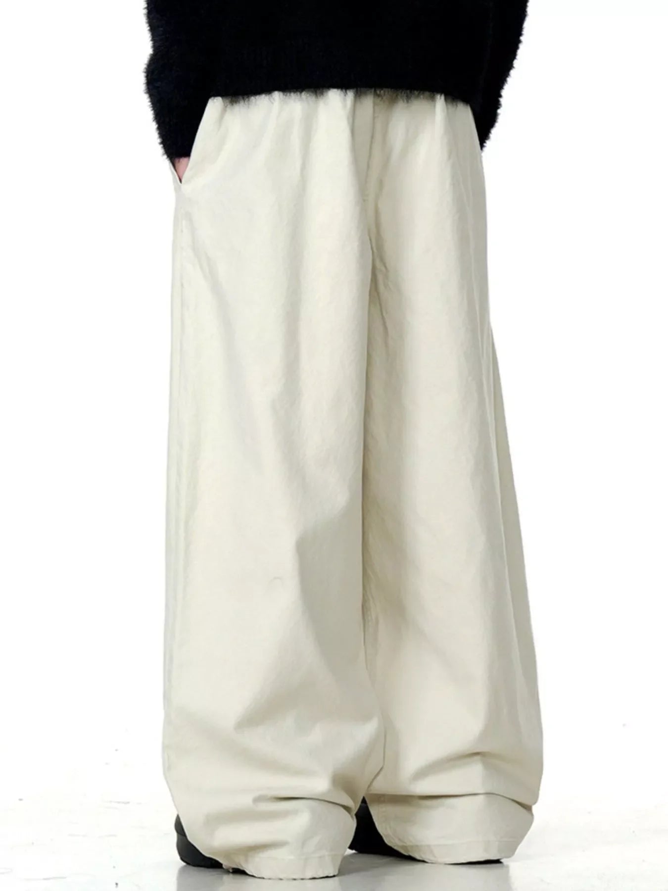 Men's Wide Leg Drawstring Casual Pants