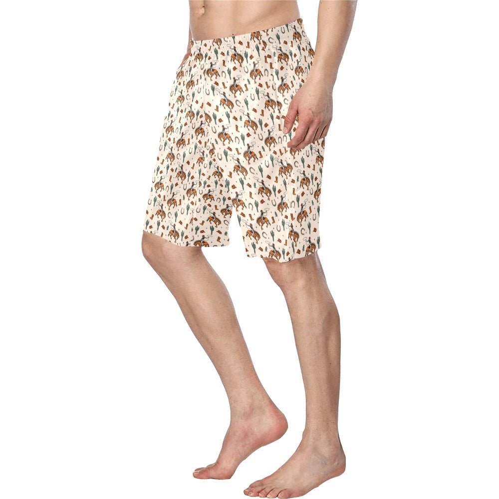Baha Ranch Men's Western Swim Trunk Shorts