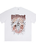 Men's Graphic Round Neck Short Sleeve T-Shirt