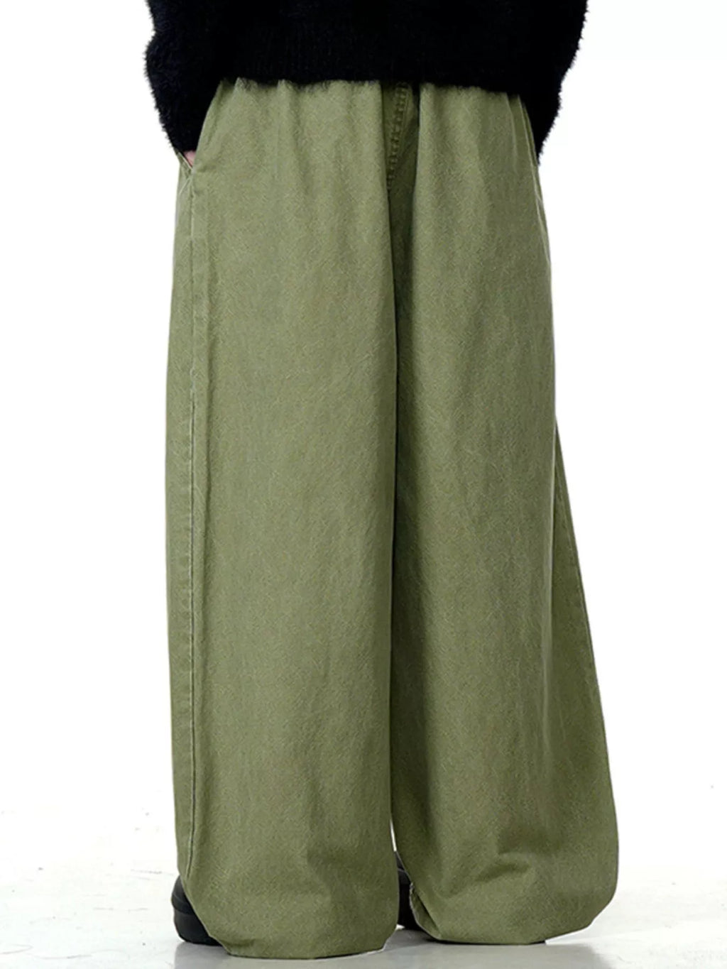 Men's Wide Leg Drawstring Casual Pants