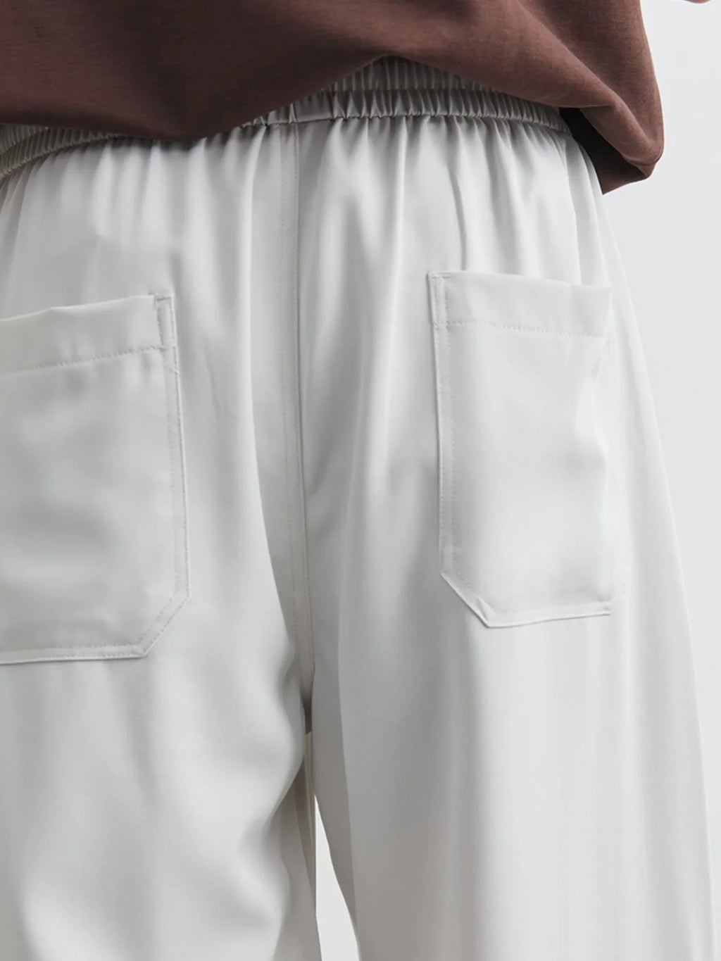 Men's Plus Size Relaxed Fit Wide Leg Casual Pants